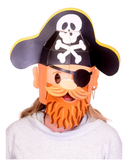 Fiesta Crafts Pirate 3D Mask Card Craft